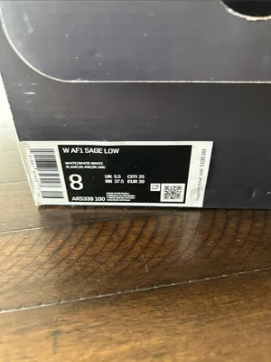 Nike white air force 1 sage low sneakers, White, Size 8, NWt thumbnail 14