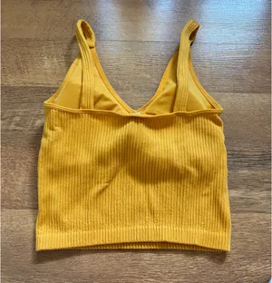 Wishlist Padded Orange Tank Top thumbnail 2