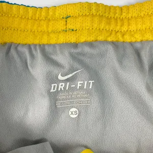 Nike Dri-Fit Running‎ Shorts Blue Yellow Livestrong Women Size XS Athletic Gym thumbnail 4