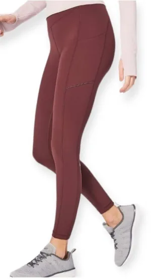 Lululemon  Rose  Leggings size 8 read thumbnail 1