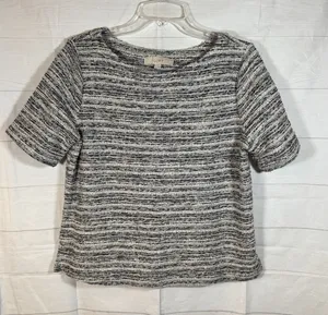 LOFT Short Sleeve Pullover Sweater Size M‎ thumbnail 1