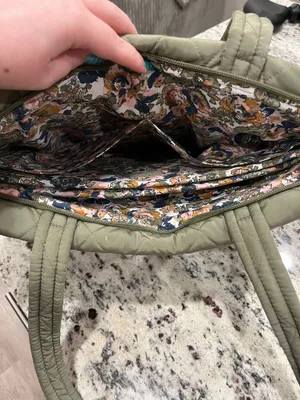 vera bradley quilted tote bag thumbnail 11