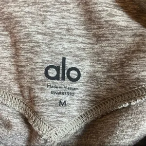 ALO Gray Sheila Alosoft Leggings thumbnail 4