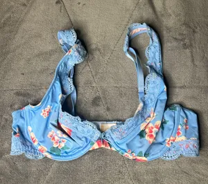 Y2K Bra Blue Size 34 B thumbnail 1