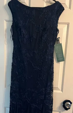 NWT Mermaid Gown Blue Size 4 thumbnail 1