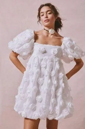 Dream Belle Rosette Mini Dress size 4 thumbnail 1