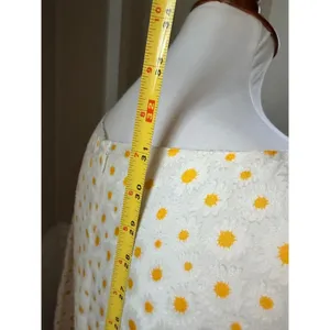 Staud Juniper Daisy Floral Mini Dress Square Neck Balloon Sleeve Size 10 thumbnail 7