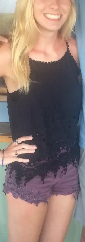 Black Cut Out Tank Top thumbnail 3