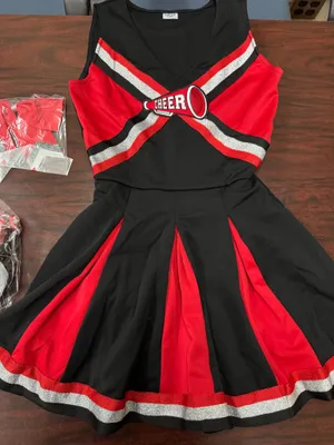 Spirit Halloween Cheerleader Halloween Costume Size Small thumbnail 3