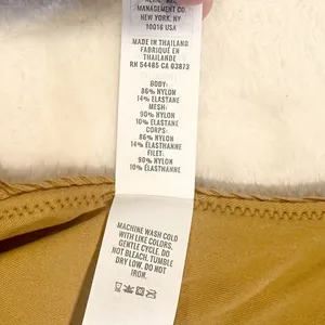 NWT Offline by Aerie Goals Light Tan Ribbed Padded Sports Bra - Size: Medium thumbnail 5