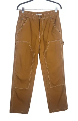 BDG Urban Outfitters Womens Golden Brown Carpenter Utility Pants Size 26 thumbnail 1
