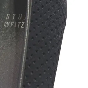 Stuart Weitzman Black Suede Kitten Hill Pumps Size 8 Nwot thumbnail 11
