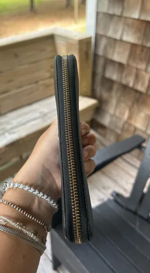 Tory Burch Leather Wallet Black thumbnail 5