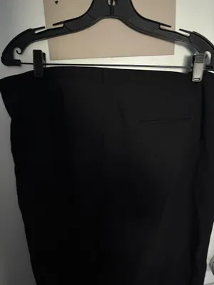GAP Women's Black Dress Pants Straight Leg Flat Front Solid Regular Fit thumbnail 7
