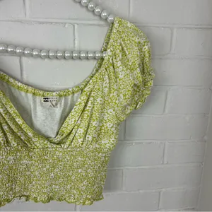 Billabong Floral Print Crop Top Size S thumbnail 4