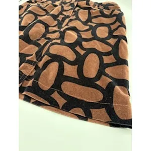 Boden Skirt 6R Brown Black Geometric Mini‎ Retro Mod Academic Autumn thumbnail 3