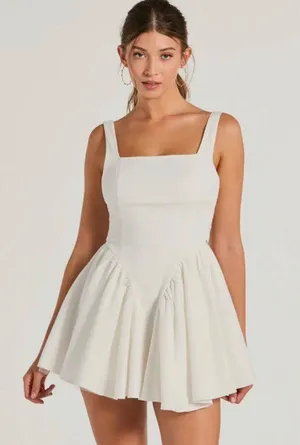 White Bow Dress thumbnail 1