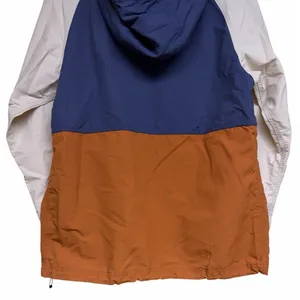 L.L.Bean Mountain Classic Anorak‎ Jacket Multi Teal Indigo Women's Size Small thumbnail 6