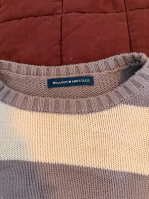 brandy melville striped sweater thumbnail 3