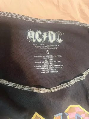 Target AC/DC Crop top thumbnail 3