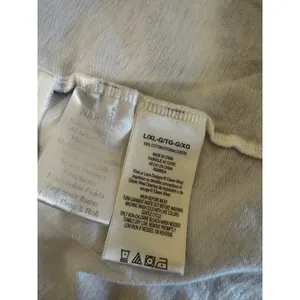 Eileen West Robe Womens L XL White Ruffle‎ Trim Belted Cotton Loungewear thumbnail 7