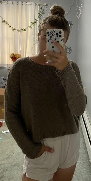 Forever 21 Brown Sweater thumbnail 1
