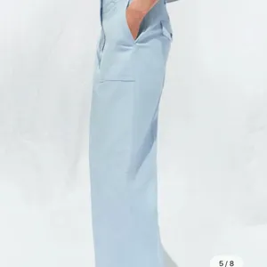 Zara Straight-cut trousers with a metal button 3444/133/403 size small S thumbnail 3