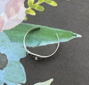 Sterling Silver Man On The Moon Toe/Midi Ring thumbnail 2
