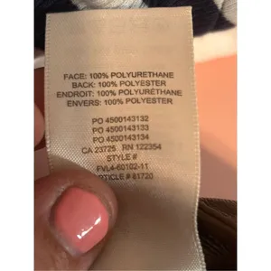 Wilfred Free Aritzia Vegan Leather Pants High Waist Straight Leg Brown‎ Trousers thumbnail 9