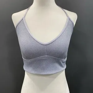 Aerie Real Obsessed Halter Bralette - Metallic/Silver - S thumbnail 6
