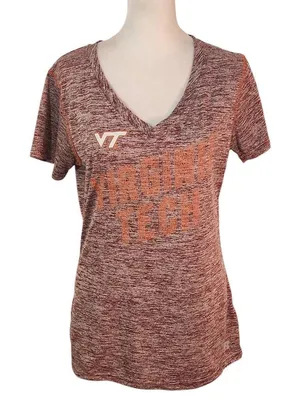Russell Athletic Virginia Tech Short Sleeve Tee Size Medium Hokies T-Shirt thumbnail 1