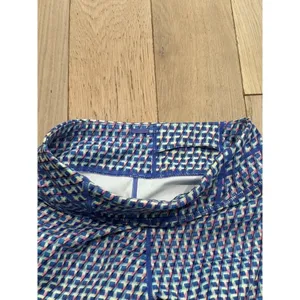 Athleta Multi Vivid Sonar Capri Running Leggings W/ Pockets Geometric Sz XS‎ thumbnail 8