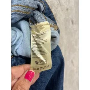 Pilcro Barrel Leg Jeans Blue Denim Women’s Size 25 Modern Effortless Cool Girl‎ thumbnail 7