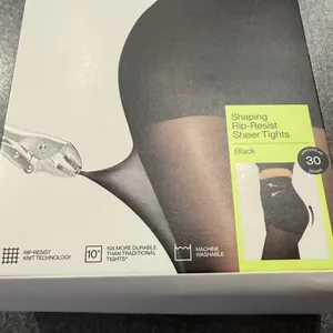 Sheertex Classic Sheer‎ Rip-Resist Shaping Tights NWT Size Medium thumbnail 6