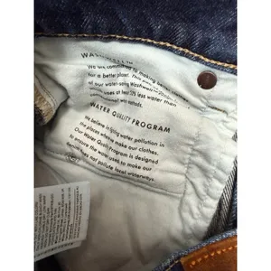 Banana Republic Washwell Women's‎ Jeans 27 Button Fly Straight Leg Denim thumbnail 8