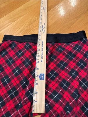 Victoria’s Secret plaid thermal sleep set size medium. thumbnail 6