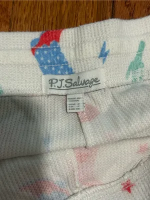 P.J. Salvage American Honey Cowboy Print Pajama Set thumbnail 9