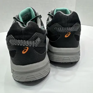 ASICS Gel Venture 6 Women’s 9 Black Teal Orange Trail Shoes T7G6Q thumbnail 8