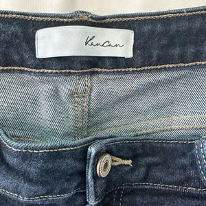 Dark Blue Denim Jeans Size 16 thumbnail 2