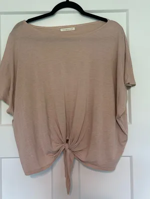 Do Everything In Love Pink blouse thumbnail 1