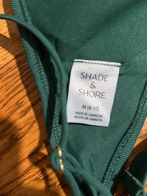 Shade & Shore Swimsuit set Green thumbnail 5