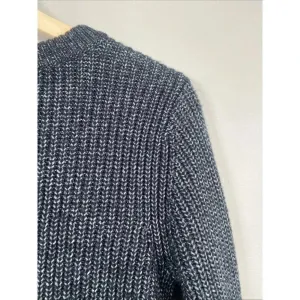 Abercrombie & Fitch Women Size Small Knit Sweater Dress Gray‎ Navy Green Varsity thumbnail 5