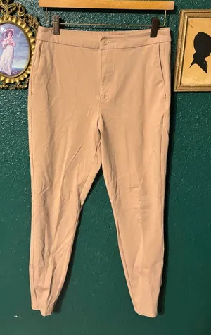 Bylt Womens Tan Chino Pants Sz Medium thumbnail 1