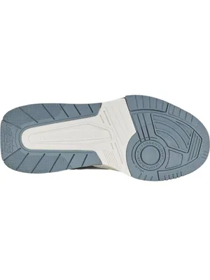 K-Swiss Multi-Accent Chunky Sneaker in White, Blue, Gray & Orange thumbnail 3
