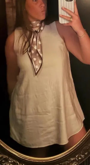 Abercrombie Dress Mini Cream thumbnail 2