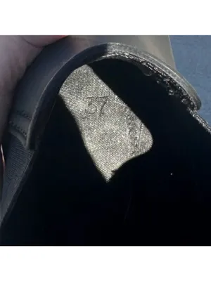 Jeffrey Campbell Cloudy Black Matte Rubber Rain Boots Chelsea Ankle Platform 7 thumbnail 11