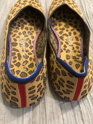 Rothy's Flats Round Toe Leopard Print thumbnail 3