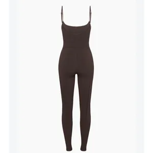 Wilfred Free Divinity Jumpsuit Brown Espresso Active Bodysuit Small 99810 thumbnail 10