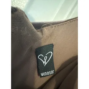 Brown Velvet Mini Dress Sleeveless‎ By Windsor Size M thumbnail 3