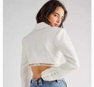 Coco Cropped Blazer thumbnail 4